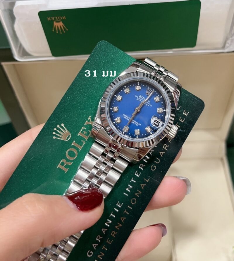นาฬิกา Rolex datejust หน้าน้ำเงิน